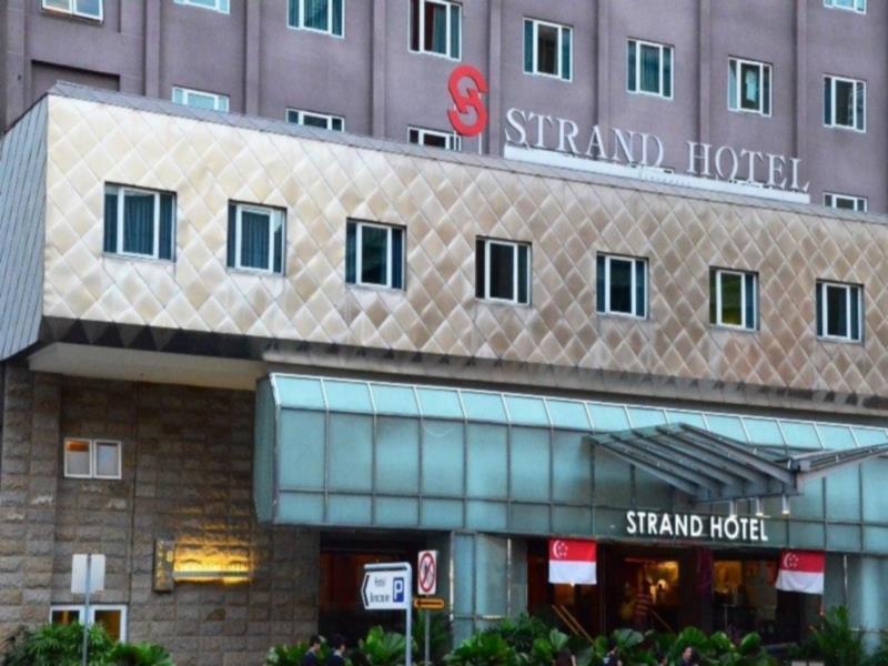 Strand Hotel Singapur Exterior foto